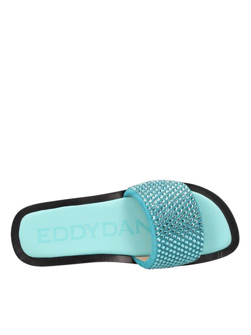 Suede and rhinestone mules EDDY DANIELE | THEATURCHESE